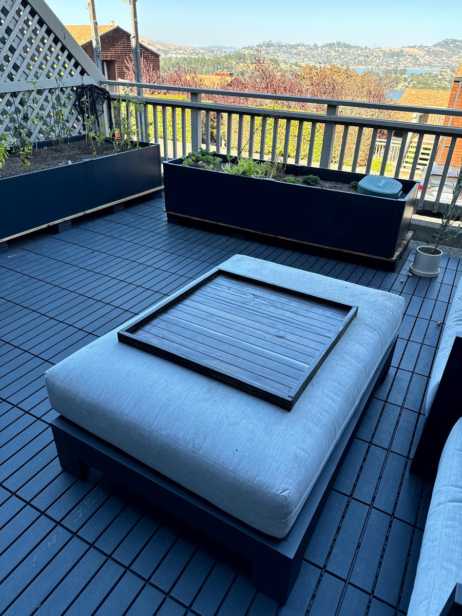 Elevate Your Outdoor Living Space with Our Handcrafted Ottoman Trays