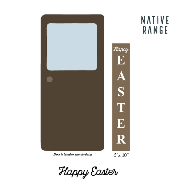 Happy Easter Wooden Sign Sign nativerange 