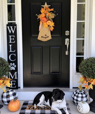 Perfecting Your Front Door Welcome with Native Range Welcome Sign