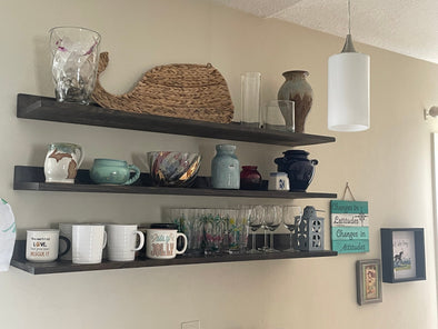 Why A Solid Wood Ledge Shelf Is Perfect For Displaying Your Favorite Items