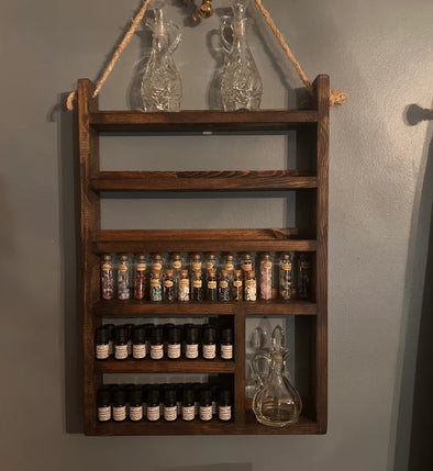 Keep Your Essential Oils Organized with the Perfect Shelf