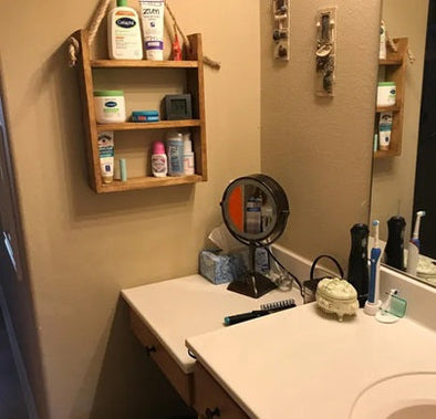 Simple Storage, Big Impact: Why Every Bathroom Needs a Hanging Shelf