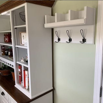 How Ottoman Trays, Coat Racks, and Bathroom Ladder Shelves Can Transform Your Home Organization