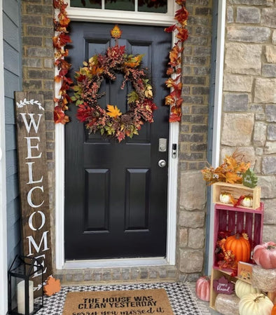 Make a Statement with the Perfect Welcome Sign for Your Front Porch