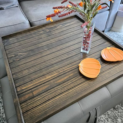 Add Function to Your Ottoman with an Ottoman Tray