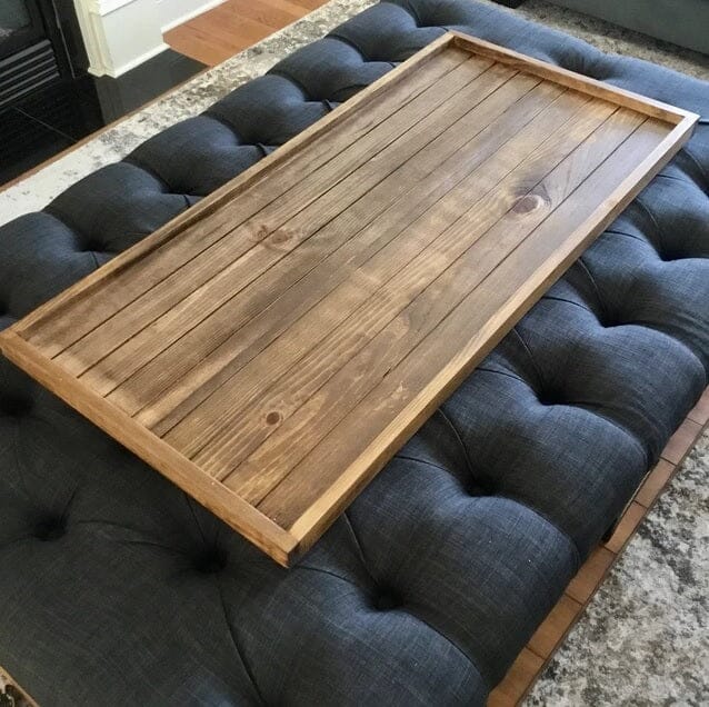 Oversized ottoman tray hotsell