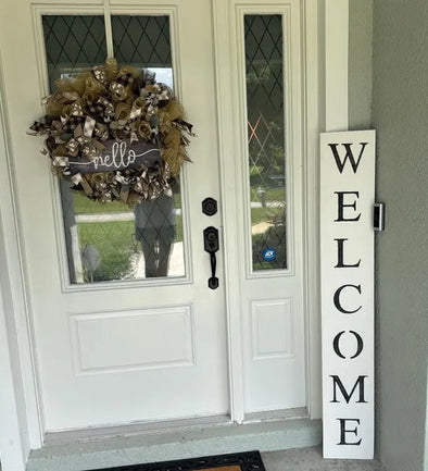 How a Simple Welcome Sign Can Transform Your Porch (and Your Home’s First Impression)