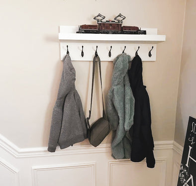 5 Must-Have Items for Your Coat Rack with Shelf this Busy Spring