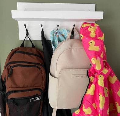 Why a Wall Mounted Coat Rack with Shelf is the Best Kind of Coat Rack