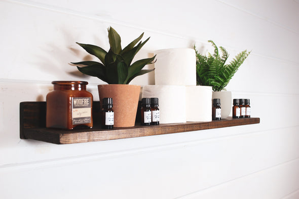 Bathroom Floating Ledge Shelf Floating Shelf Native Range 