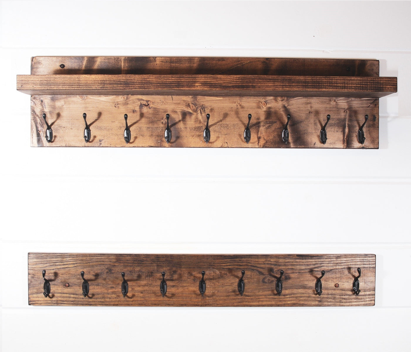 Coat Rack with Shelf