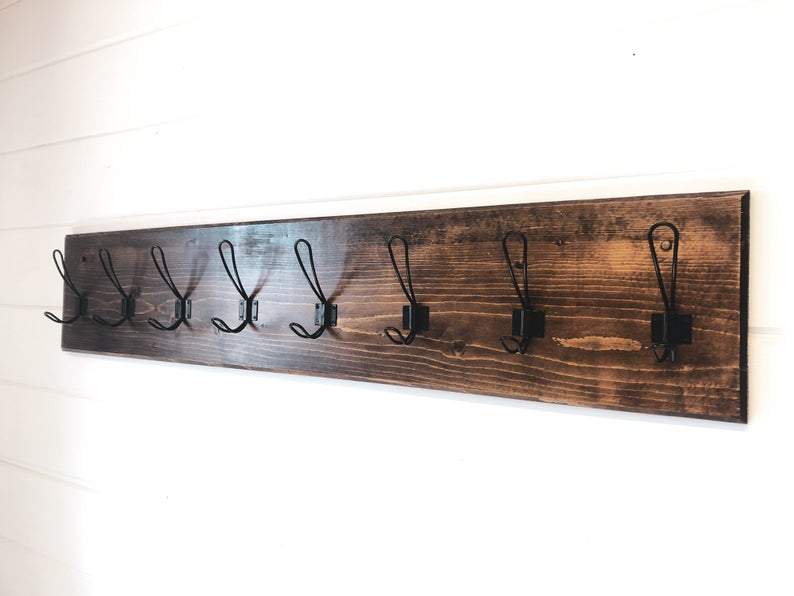 Coat Rack with oversized Farmhouse hooks
