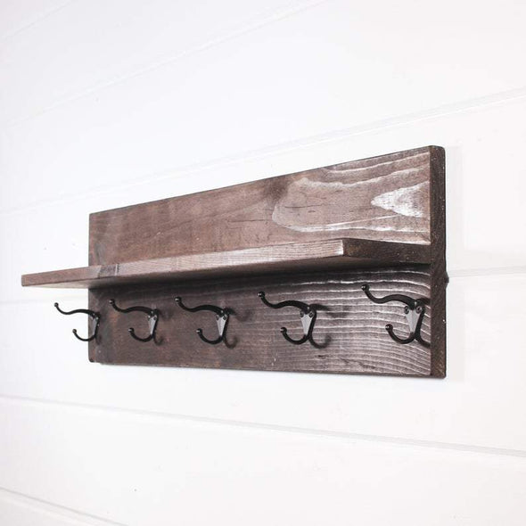 Coat Rack with Shelf Organizer Native Range 