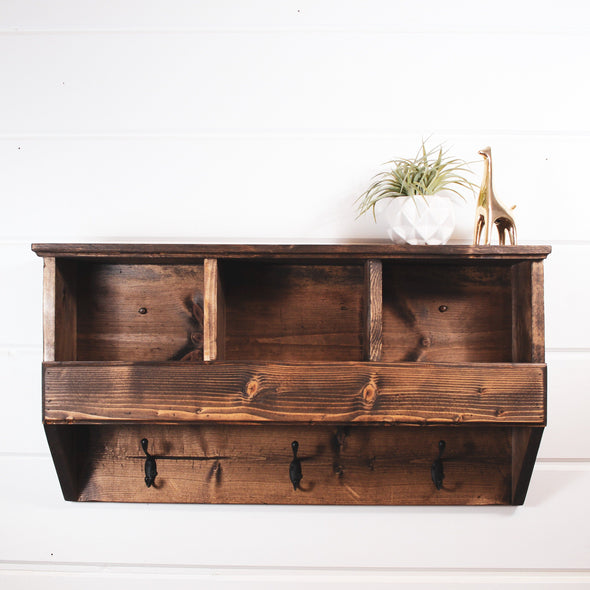 Cubby Coat Rack Organization Native Range 