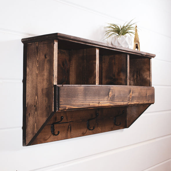 Cubby Coat Rack Organization Native Range 