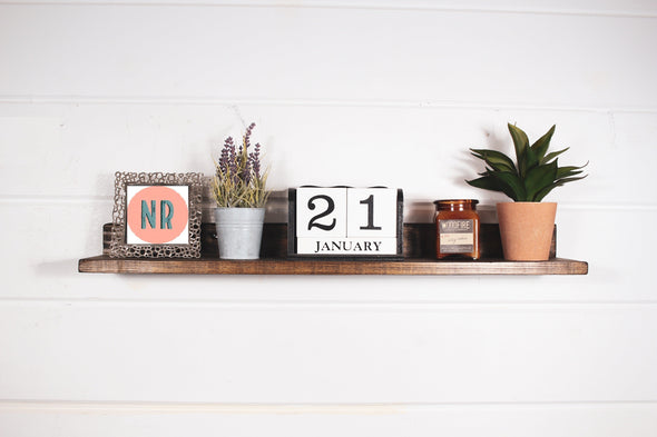 Floating Display Ledge Shelf Wall Shelves & Ledges Native Range 