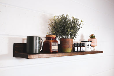 Floating Display Ledge Shelf Wall Shelves & Ledges Native Range 