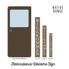 International Welcome Sign Welcome Sign Native Range 