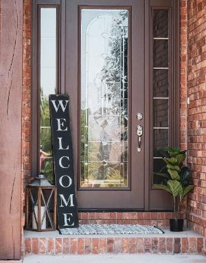 Modern Farmhouse Welcome Sign Native Range 