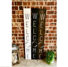 Olive Leaf Wooden Welcome Sign - Native Range