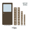 Original Welcome Sign Welcome Sign nativerange 