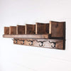 Rustic Cubby Shelf Organization nativerange 
