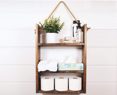 Rustic Shelves With Rope Shelf nativerange 