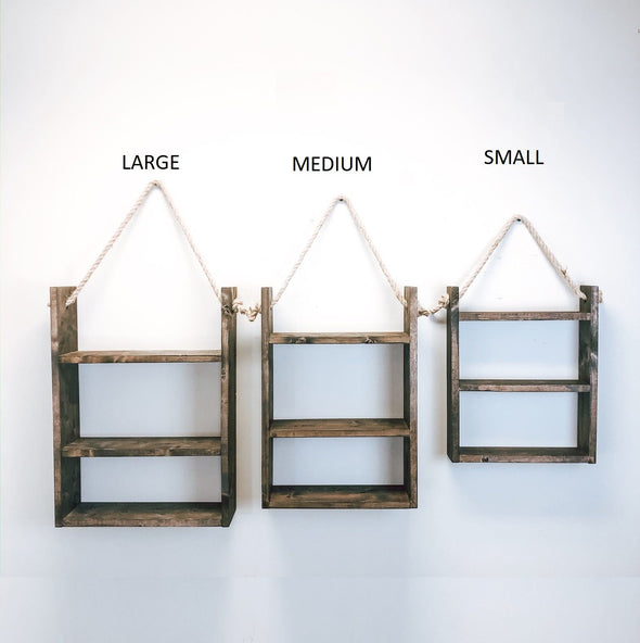 Rustic Shelves With Rope Shelf nativerange 