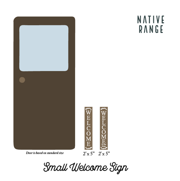 Small Welcome Sign Welcome Sign nativerange 