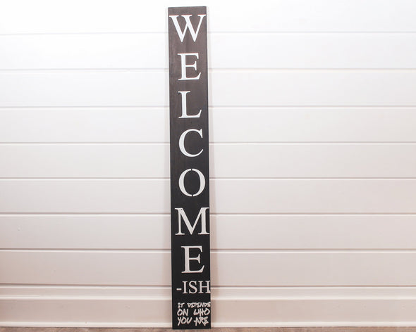 Welcome-ish Welcome Sign (Print) Sign nativerange 