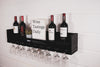 Wine Rack with Shelf, Wine Rack, Wine Shelf, Stemware Rack, Wine Shelf, Liquor Shelf, Bar Shelf, Wall Mounted Wine Rack, Bar Organizer, Wine Shelf Native Range 