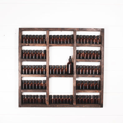 Wood Essential Oil Shelf (No Rope) - Native Range