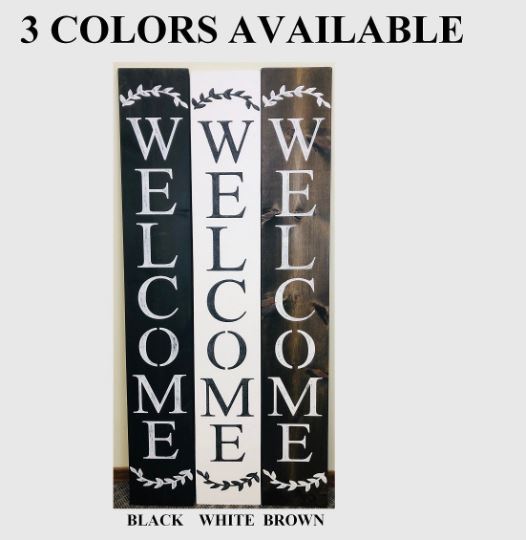 Wreath Accent Welcome Sign Welcome Sign nativerange 